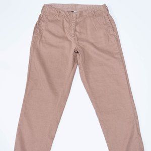 Copper Colored Linen Pants by Poetry